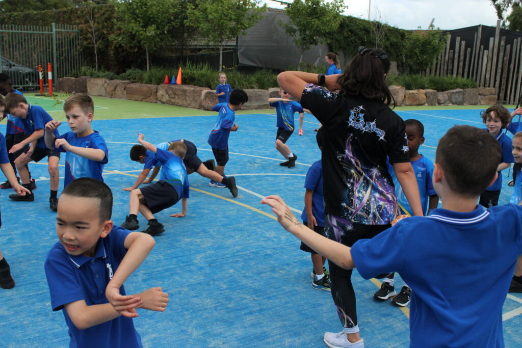 KINECT Performing Arts students at school event