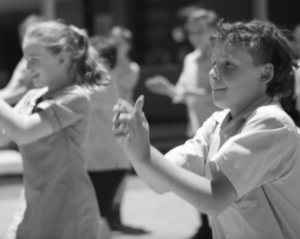 KINECT motor skills development through performing arts
