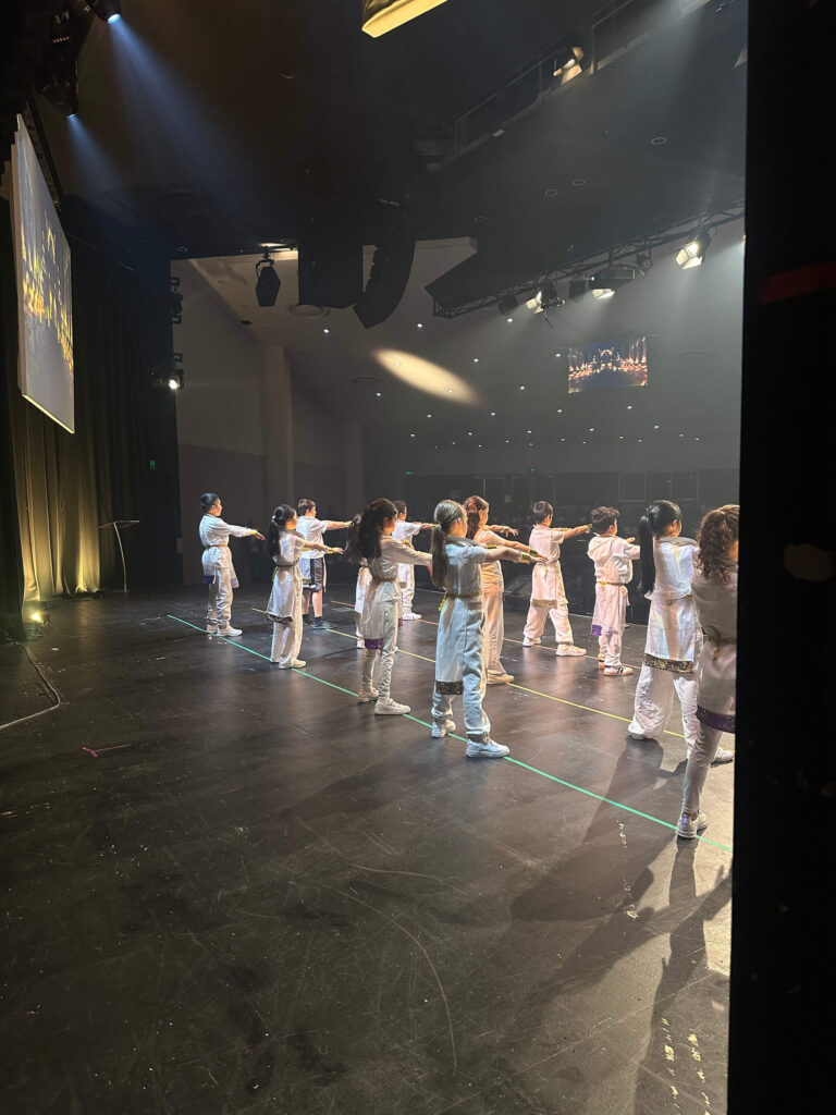 Students at a KINECT School Concert and Showcase